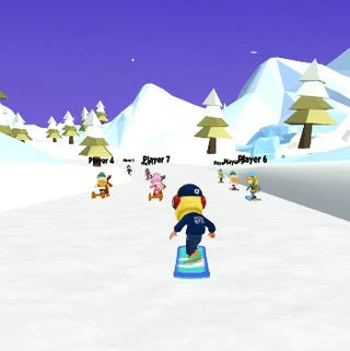 Вечеринка на сноубордах