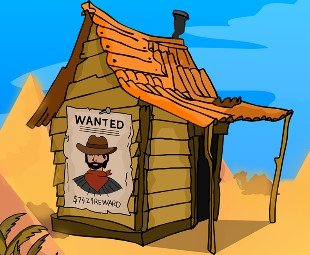 Найди ковбойское ружьё