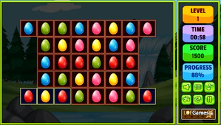 Пасха соедини три в ряд