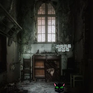 Тёмный дом с призраками