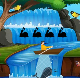 Побег пойманного кита