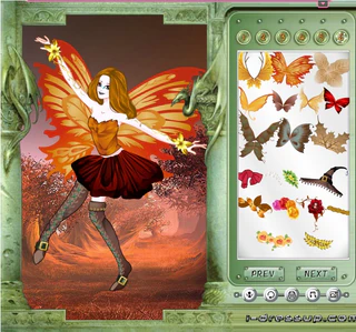 Одевалка осенняя фея (Fall Fairy)