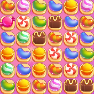 Маджонг: Конфетное притяжение