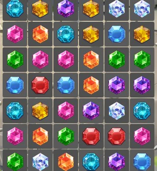 Маджонг: Связь кристаллов