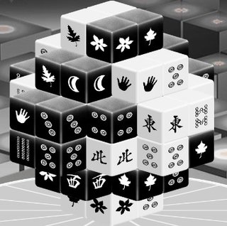 Маджонг: Чёрно-белые измерения