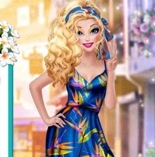 Барби в тропическом городе