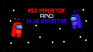 Амонг ас - красный и синий