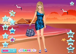 Одевалка разноцветное лето