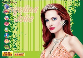 Одевалка : оденьте Анджелину Джоли