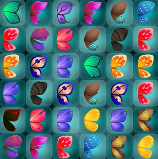 Маджонг: Мастерство бабочек